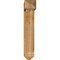 Ekena Millwork Traditional Arts and Crafts Rough Sawn Bracket w/ Offset Brace, Western Red Cedar, 8"W x 36"D x 44"H BKT0806X36X44TRA03RWR - alternate 4